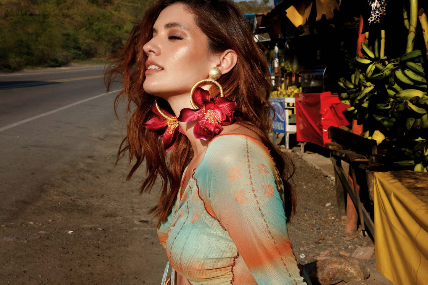 Azucenas Metalizado Dorado