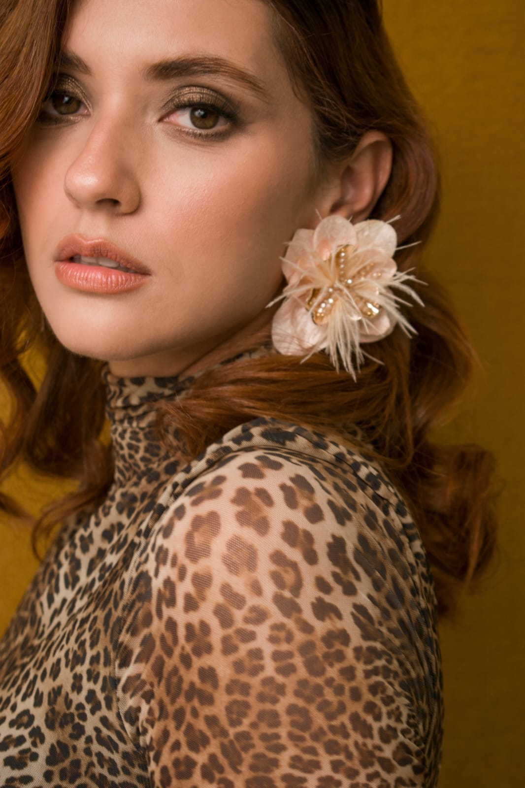 Topos Floral Peach
