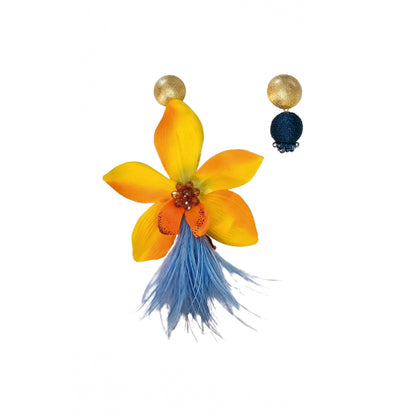 Lili Naranja con Azul